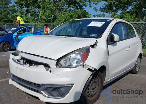 2017 Mitsubishi Mirage Es from USA, damaged, VIN ML32A3HJ5HH003805